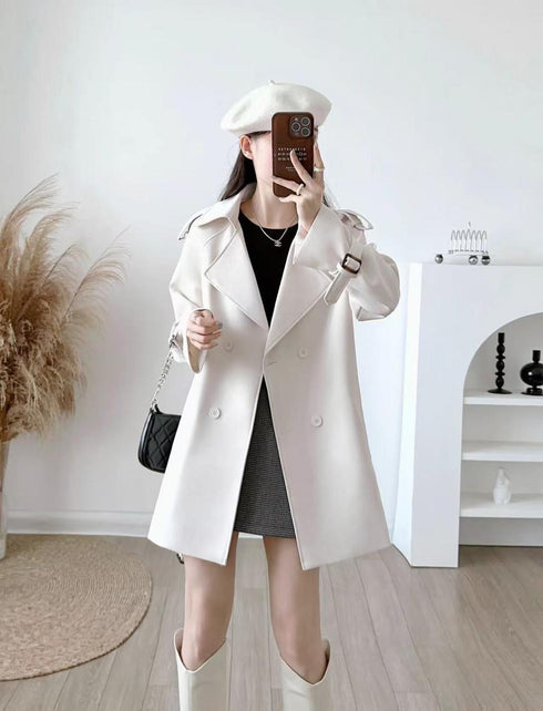 Women Short Trench Coat